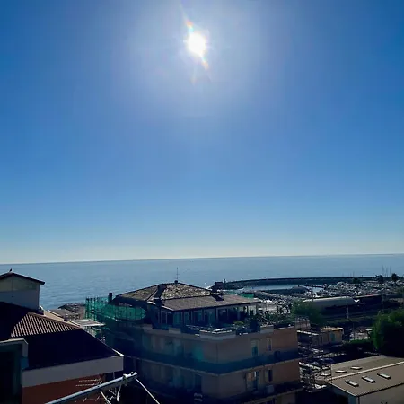 50 Mt Dalle Spiagge, Attico Vista Mare * 로아노